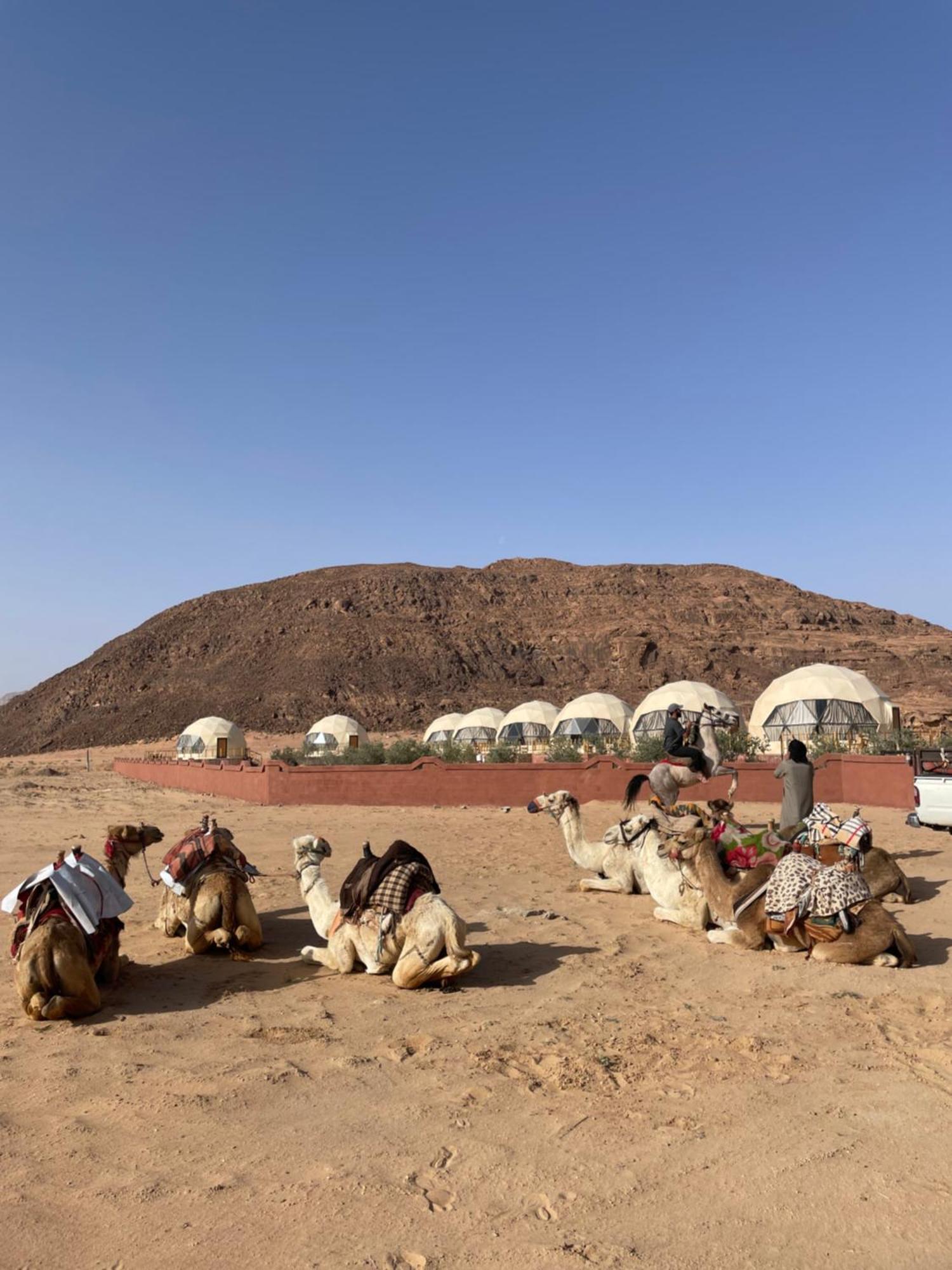 Bilal Luxury Camp Hotel Wadi Rum Bagian luar foto