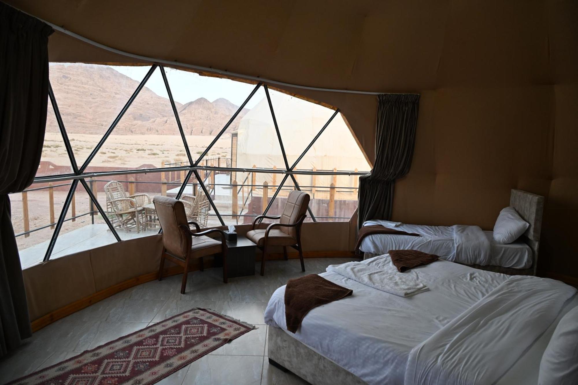 Bilal Luxury Camp Hotel Wadi Rum Bagian luar foto